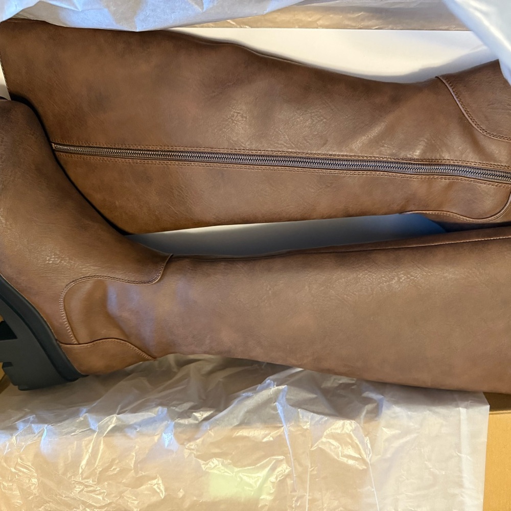 Harlow tall brown boots
